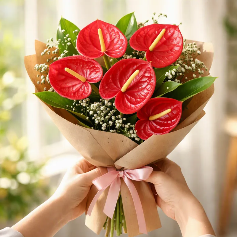 Klassieke anthurium - afbeelding 3