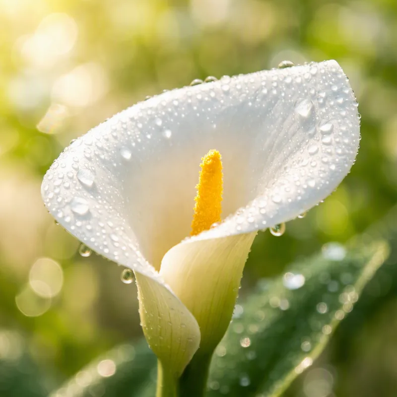 Witte calla