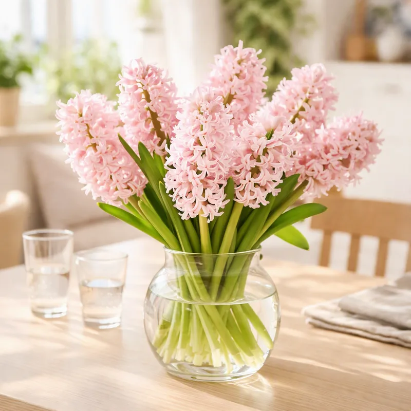 Roze hyacint - afbeelding 2