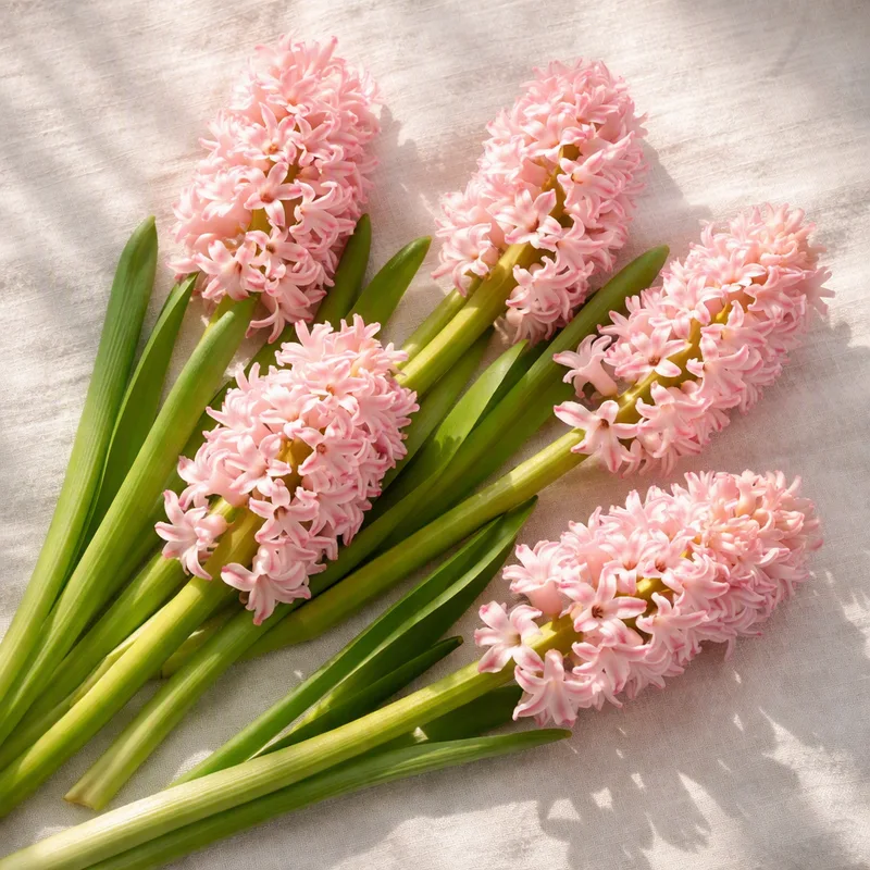 Roze hyacint - afbeelding 4