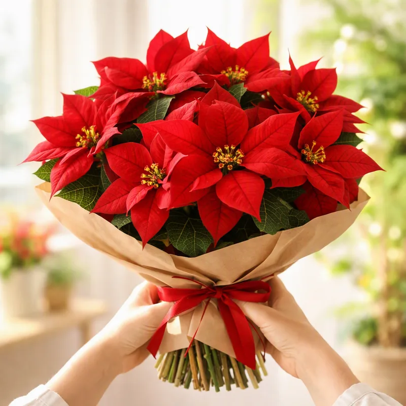 Klassieke kerstster - afbeelding 3