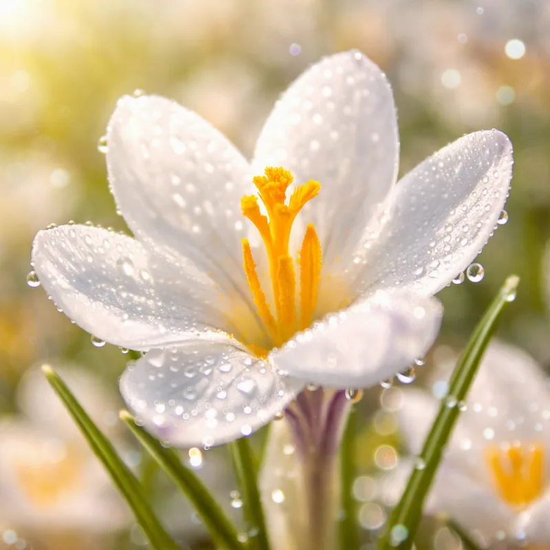 Witte krokus