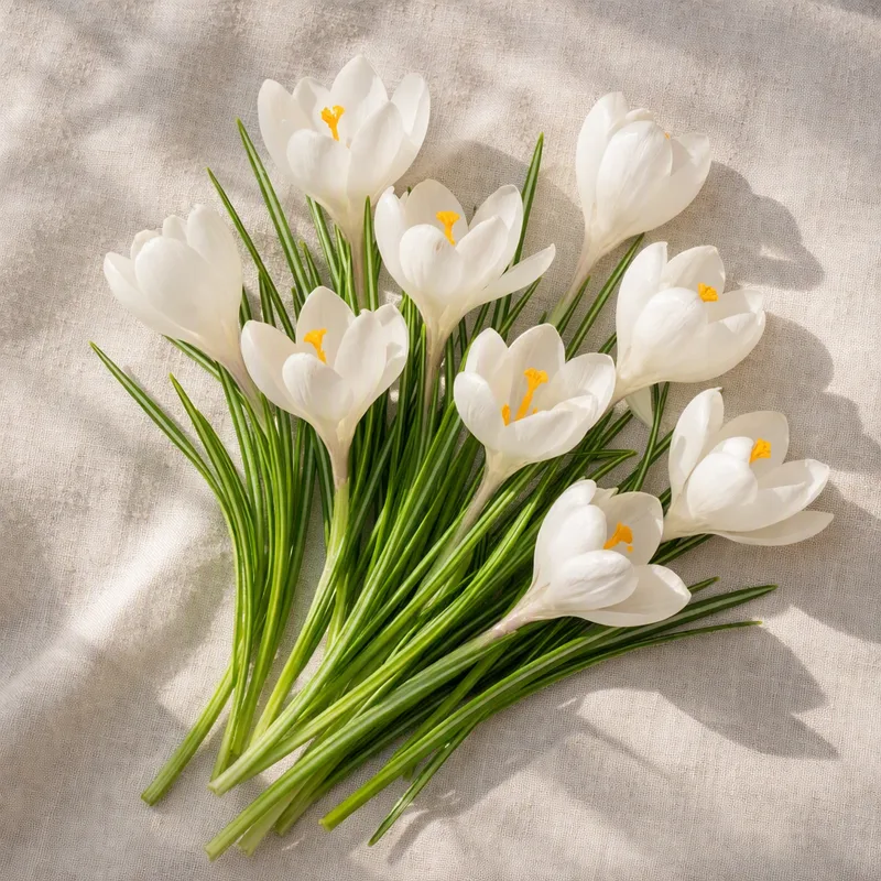Witte krokus - afbeelding 4