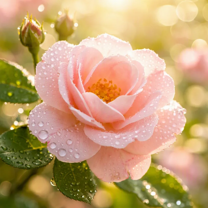 Roze roos