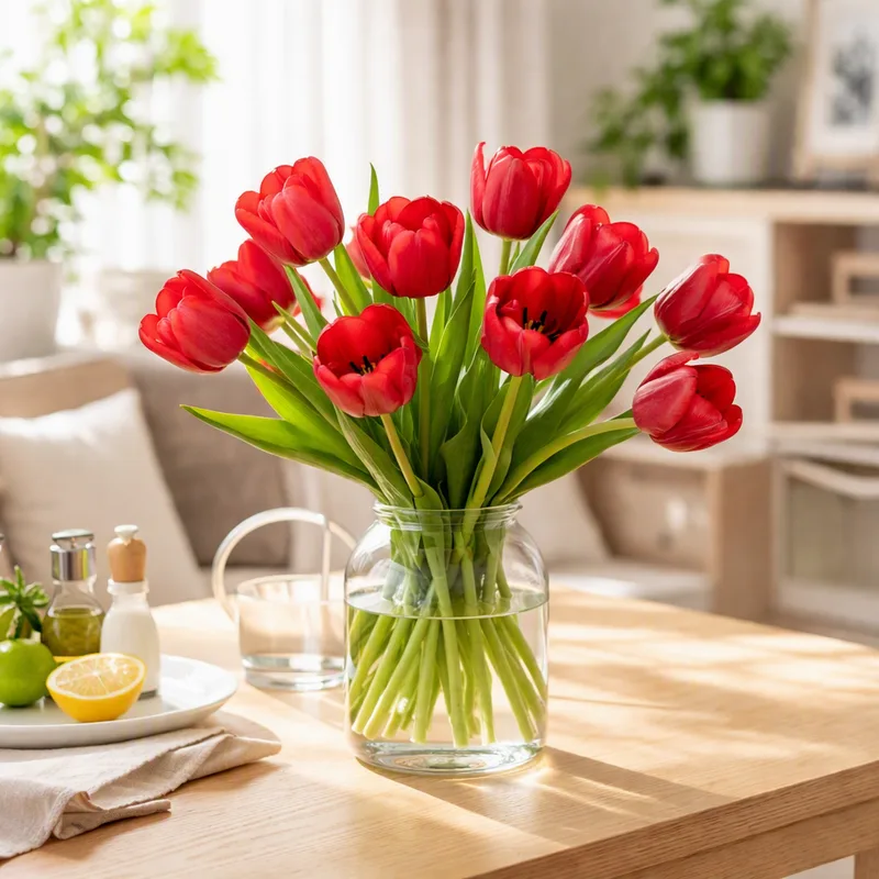 Tulipe rouge - image 2
