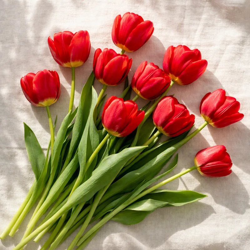 Tulipe rouge - image 4
