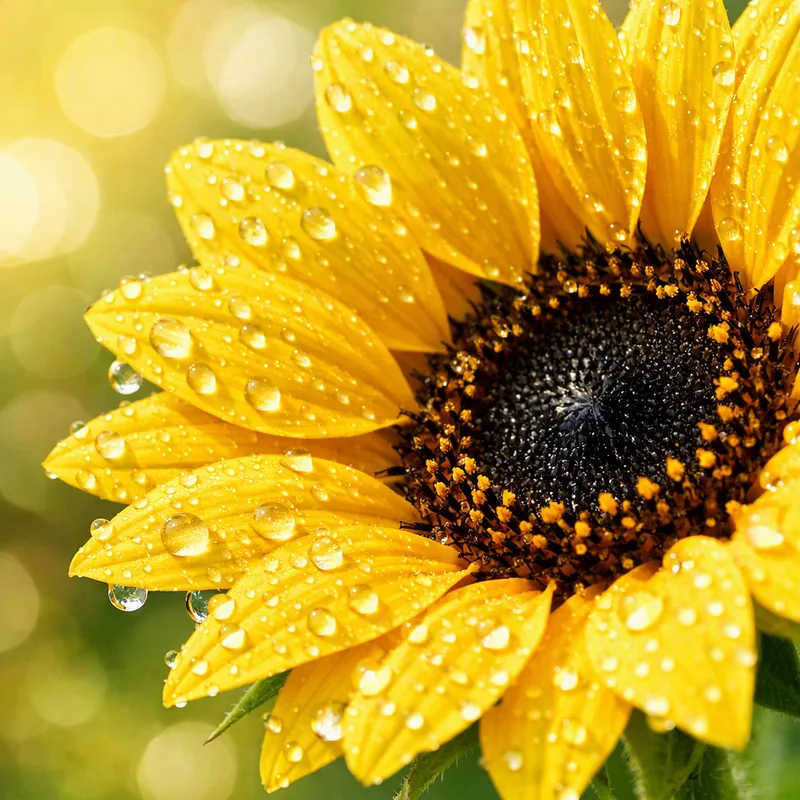 Klassieke zonnebloem